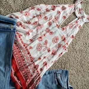 Beautiful floral halter top